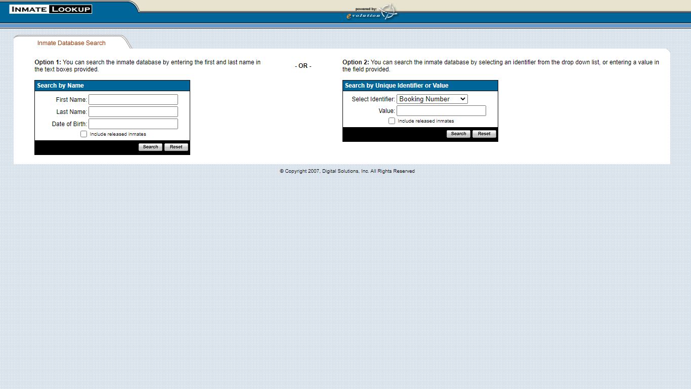 Inmate Lookup Tool - New River Valley Regional Jail